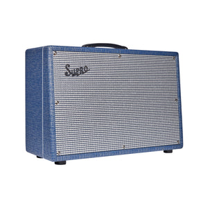 Supro Keeley Custom 12 Guitar Combo Amplifier, Blue Rhino