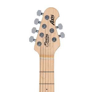 Sterling by Music Man AX3QM Axis Quilted Maple Electric Guitar, Spectrum Red