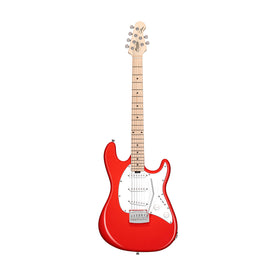 Sterling by Music Man CT30SSS Cutlass Electric Guitar, Maple FB, Fiesta Red