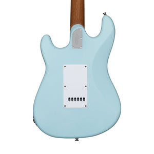 Sterling by Music Man CT50HSS Cutlass Electric Guitar, Daphne Blue Satin