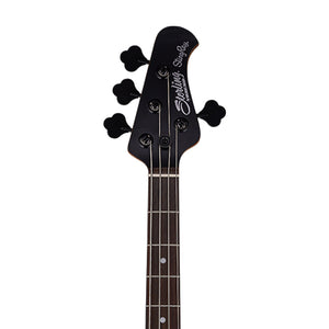 Sterling by Music Man Ray34 HH 4-String Bass Guitar, Stealth Black