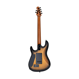 Sterling by Music Man Richardson Cutlass Signature 6-String Guitar, Natural Poplar Burl Burst