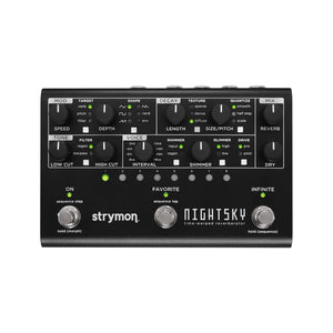 Strymon Nightsky Reverb Guitar Effects Pedal, Midnight Edition