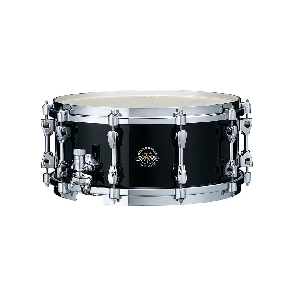 TAMA CMP146-PBK 14x6inch Starphonic Concert Snare Drum, Piano Black