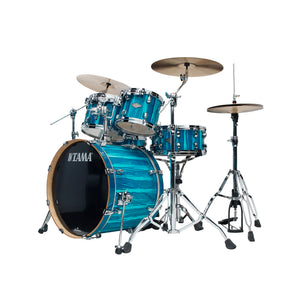 TAMA MBS42S-SKA Starclassic Performer 4-Piece Drum Shell Kit, Sky Blue Aurora