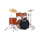 TAMA ST50H6-SCP Stagestar 5-Piece Drum Kit w/ Hardware+Throne, Scorched Copper Sparkle