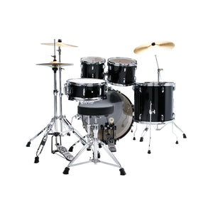 TAMA ST58H6-BNS Stagestar 5-Piece Drum Kit w/ Hardware+Throne, Black Night Sparkle
