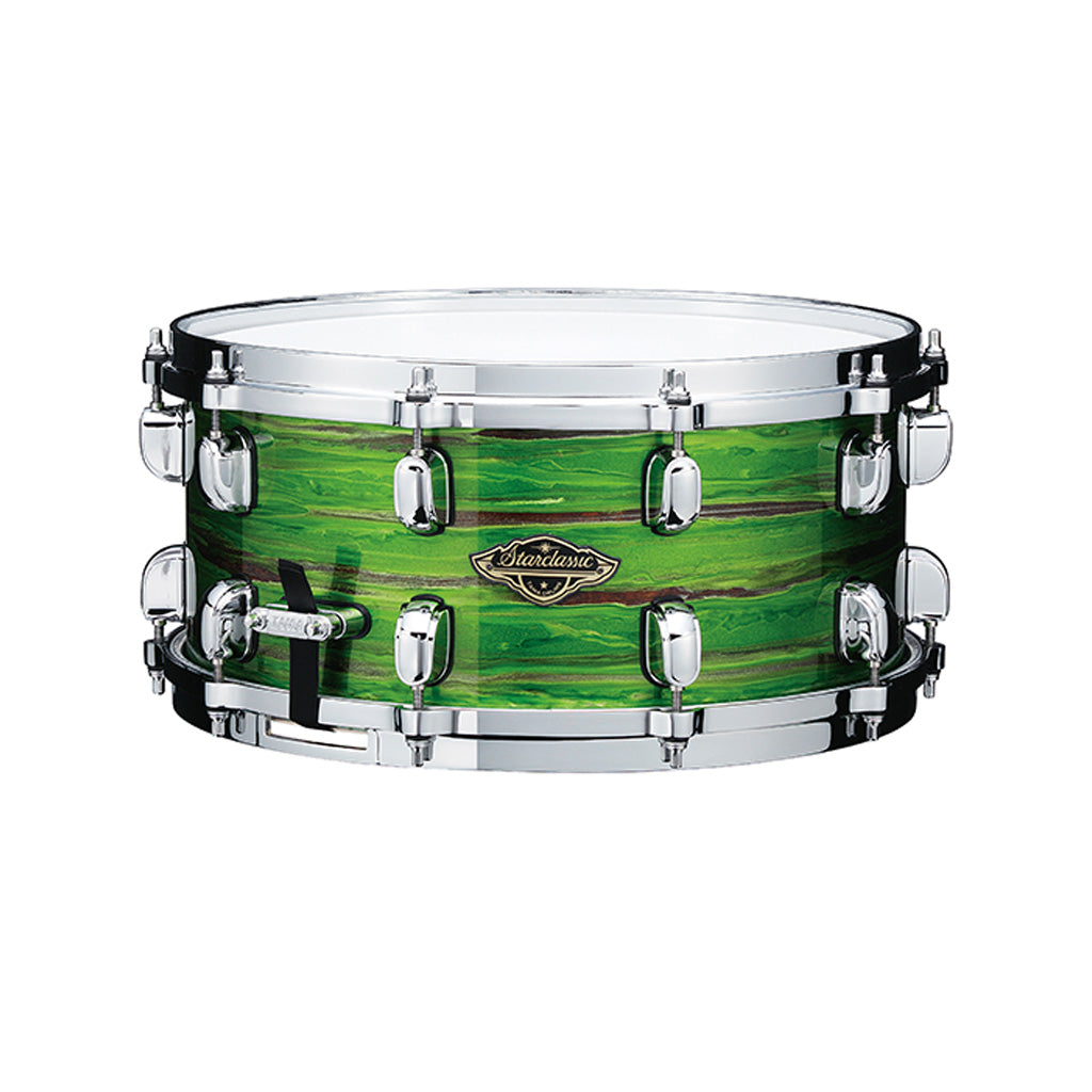 TAMA WBSS55-LSO 14x5.5inch Starclassic Walnut/Birch Snare Drum, Lacquer Shamrock Oyster