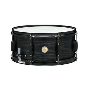 TAMA WP1465BK-BOW 14x6.5inch Woodworks Snare Drum, Black Oak Wrap