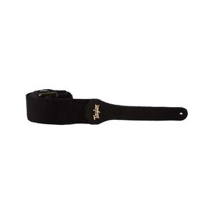 Taylor GS 2" Mini Guitar Strap, Black Cotton