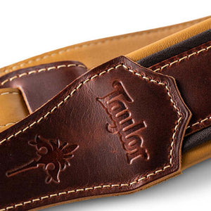 Taylor 2.5" Ascension Leather Guitar Strap, Cordovan