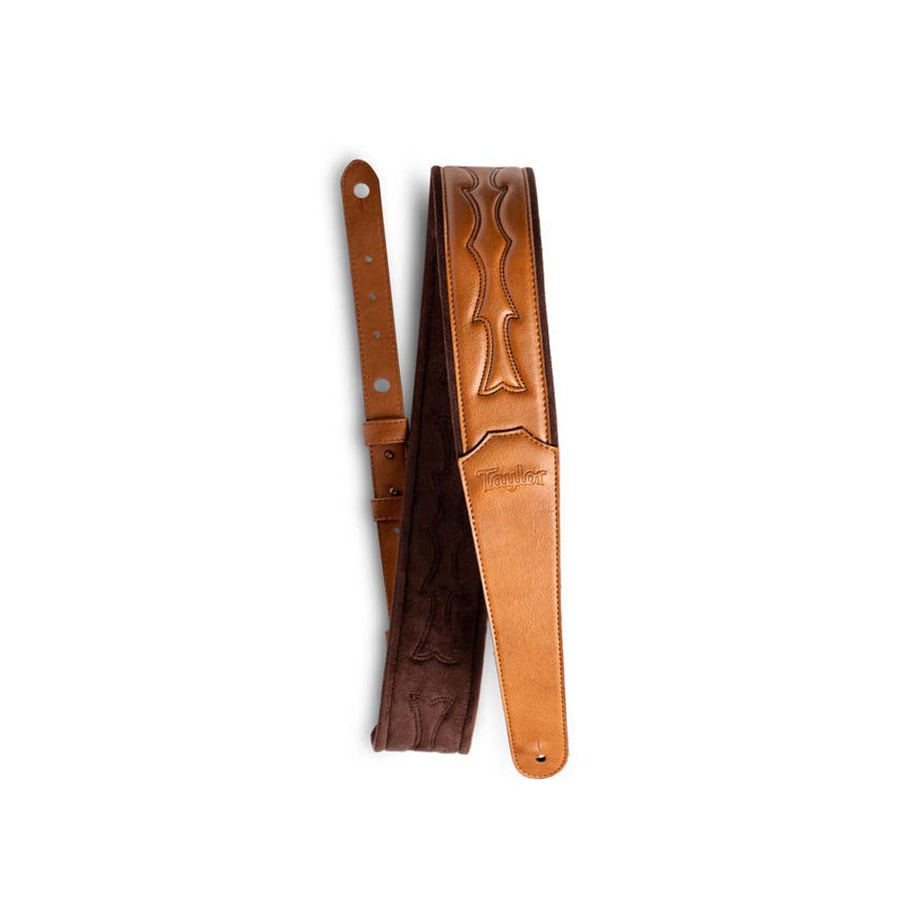 Taylor 2.75" Vegan Leather Guitar Strap, Tan