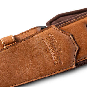 Taylor 2.75" Vegan Leather Guitar Strap, Tan