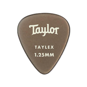 Taylor Taylex 351 Picks, 1.25mm, Smoke Grey, 6-Pack