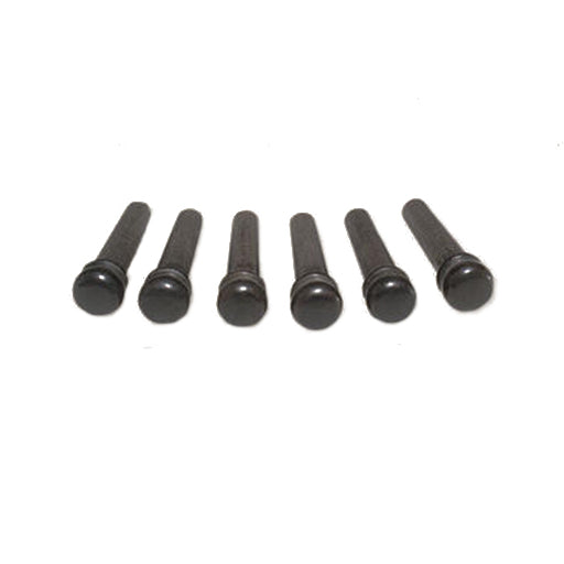 Taylor Bridge Pins, Crelicam Ebony, 6-Pack