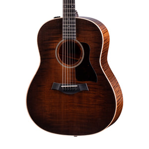 Taylor American Dream AD27e Flametop Grand Pacific Maple Acoustic Guitar w/AeroCase, Natural