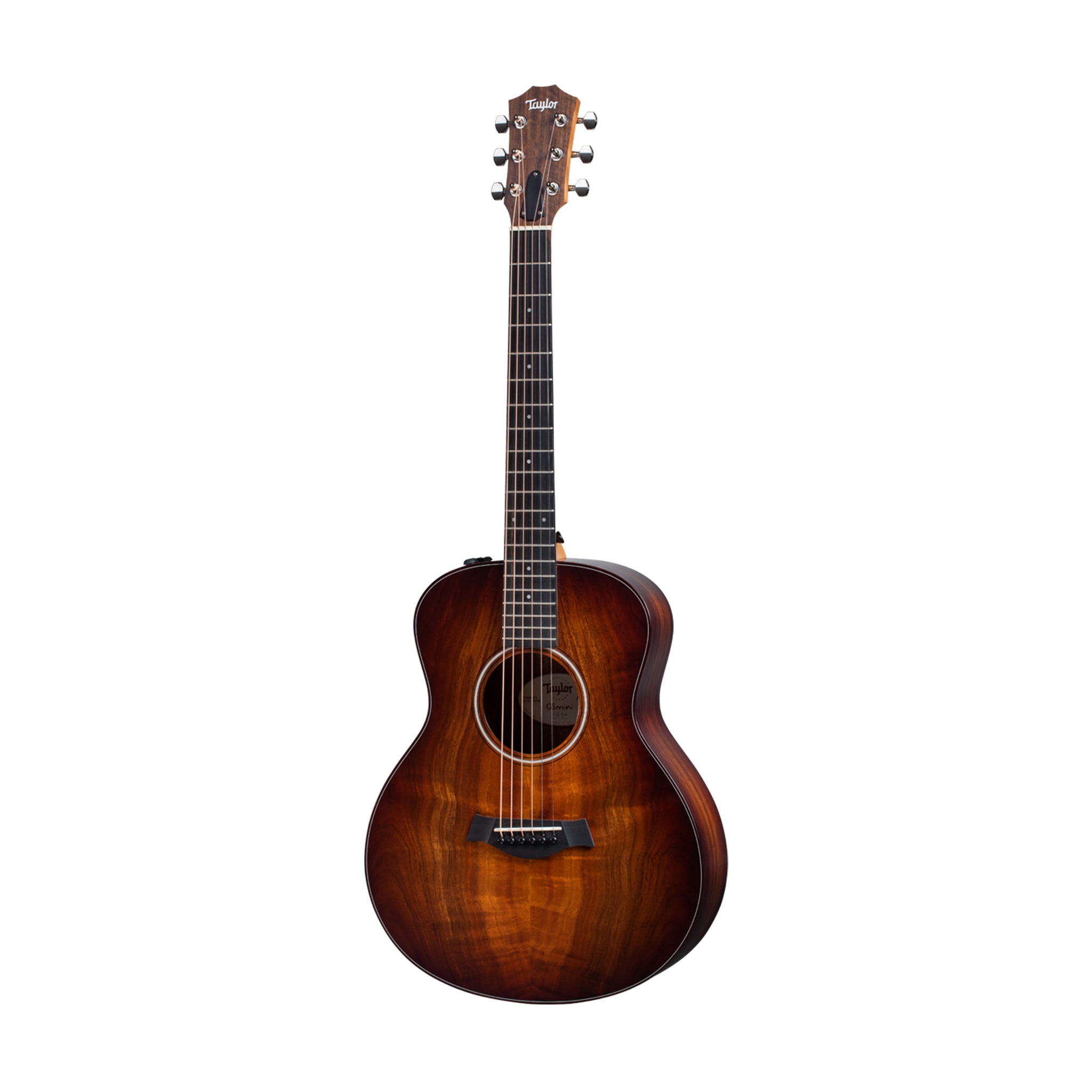 Taylor GS Mini-e Koa Plus Acoustic Guitar w/Aerocase, Shaded Edgeburst