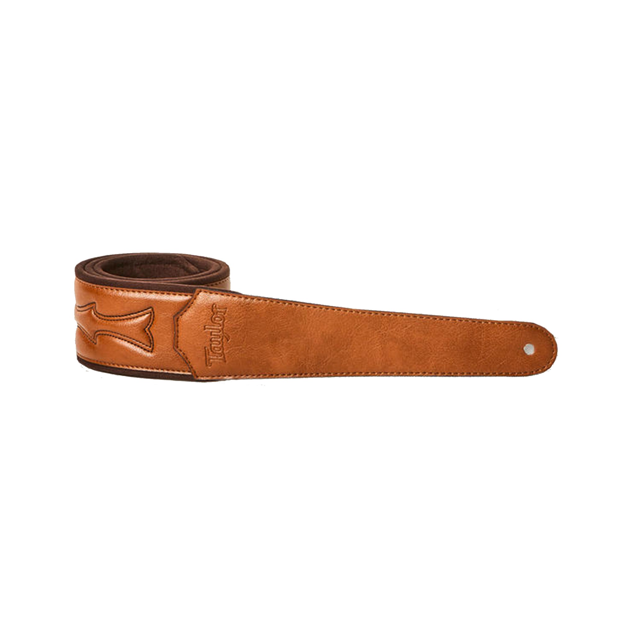 Taylor Vegan Leather Guitar Strap, Tan, 2.75inch