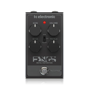 TC Electronic Fangs Metal Distortion Guitar Effects Pedal