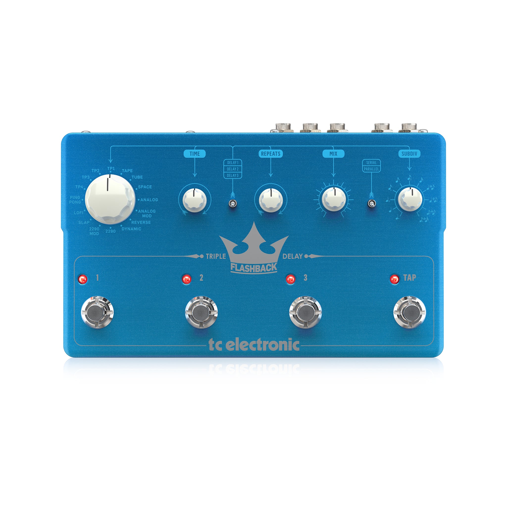 TC Electronic Flashback Triple Delay Guitar Effects Pedal, EU