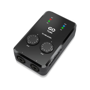TC Helicon GO TWIN 2-channel Audio/MIDI Interface