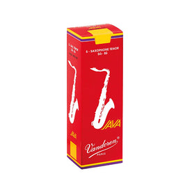 Vandoren Java Filed-Red Cut Tenor Saxophone Reeds, Strength 2.0, Box of 5