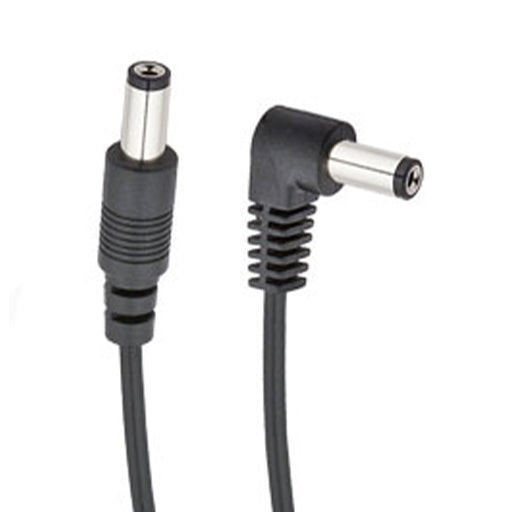 Voodoo Lab PPBAR-RS12 2.1mm Right Angle to Straight Cable, 12inch