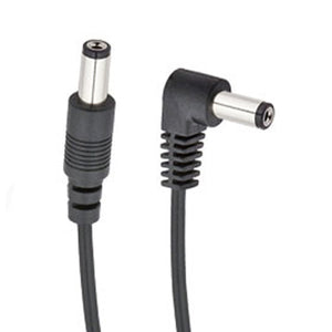 Voodoo Lab PPBAR-RS12 2.1mm Right Angle to Straight Cable, 12inch