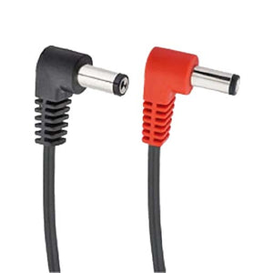 Voodoo Lab 2.5mm Reverse Polarity (Center Positive) Barrel Cable, 6inch