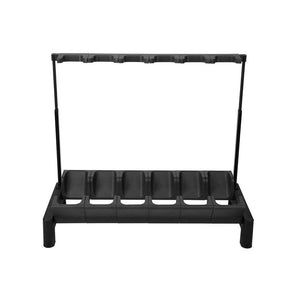 Warwick RockStand Modular Multiple 6E Electric/Bass Guitar Rack Stand, Black