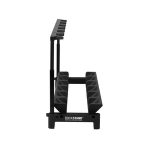 Warwick RockStand Modular Multiple 6E Electric/Bass Guitar Rack Stand, Black