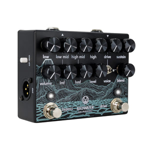 Walrus Audio Badwater Bass Preamp D.I. Guitar Effects Pedal
