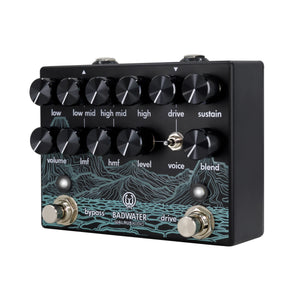 Walrus Audio Badwater Bass Preamp D.I. Guitar Effects Pedal